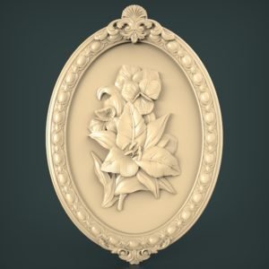 3D STL Model for CNC and 3d Printer - Bas-Relief (1052)