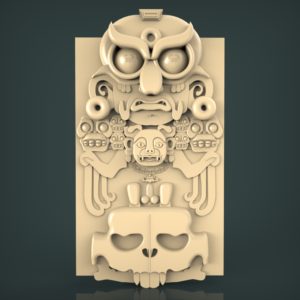 3D STL Model for CNC and 3d Printer - Bas-Relief (1039)