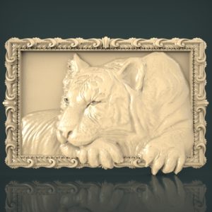 3D STL Model for CNC and 3d Printer - Bas-Relief (1051)
