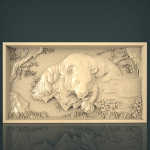 3D STL Model for CNC and 3d Printer - Bas-Relief (1048)